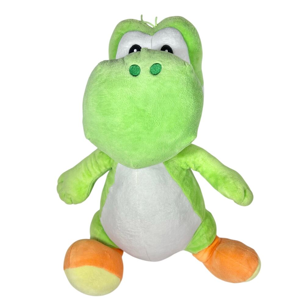 Nintendo Yoshi Pillow Plush Toy Official Super Mario World Used
